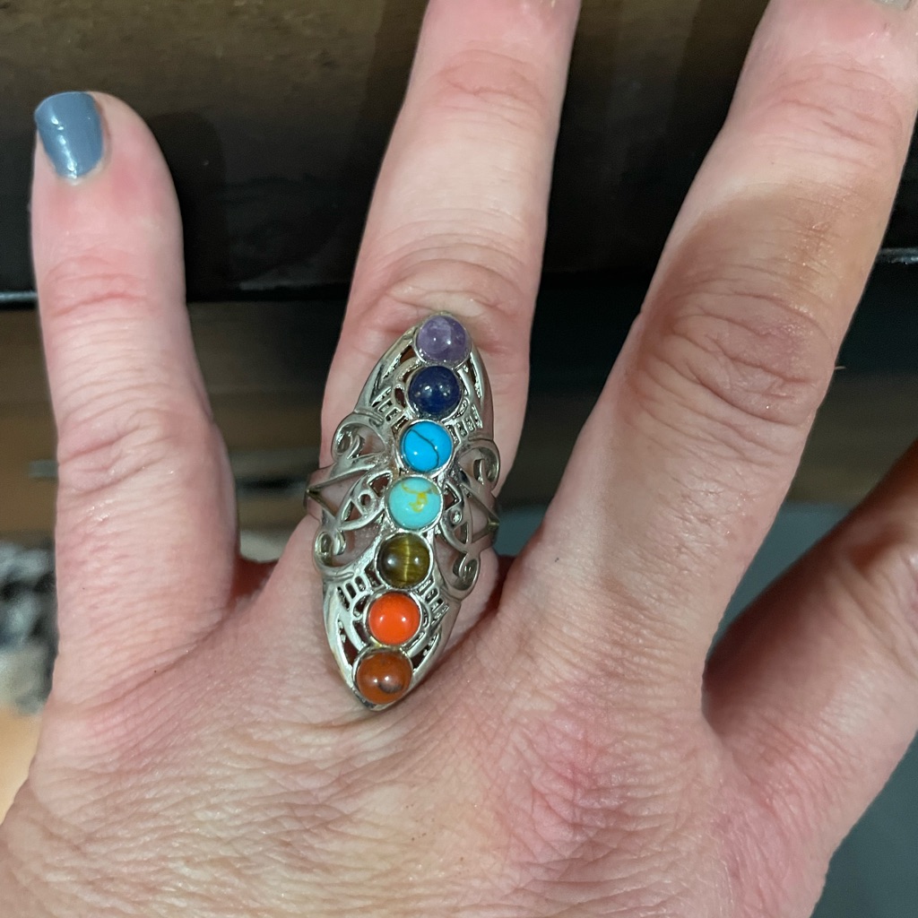 Chakra Stone Ring